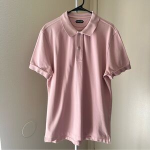 Tom Ford Pink Polo Shirt Men’s Size 56 *READ*